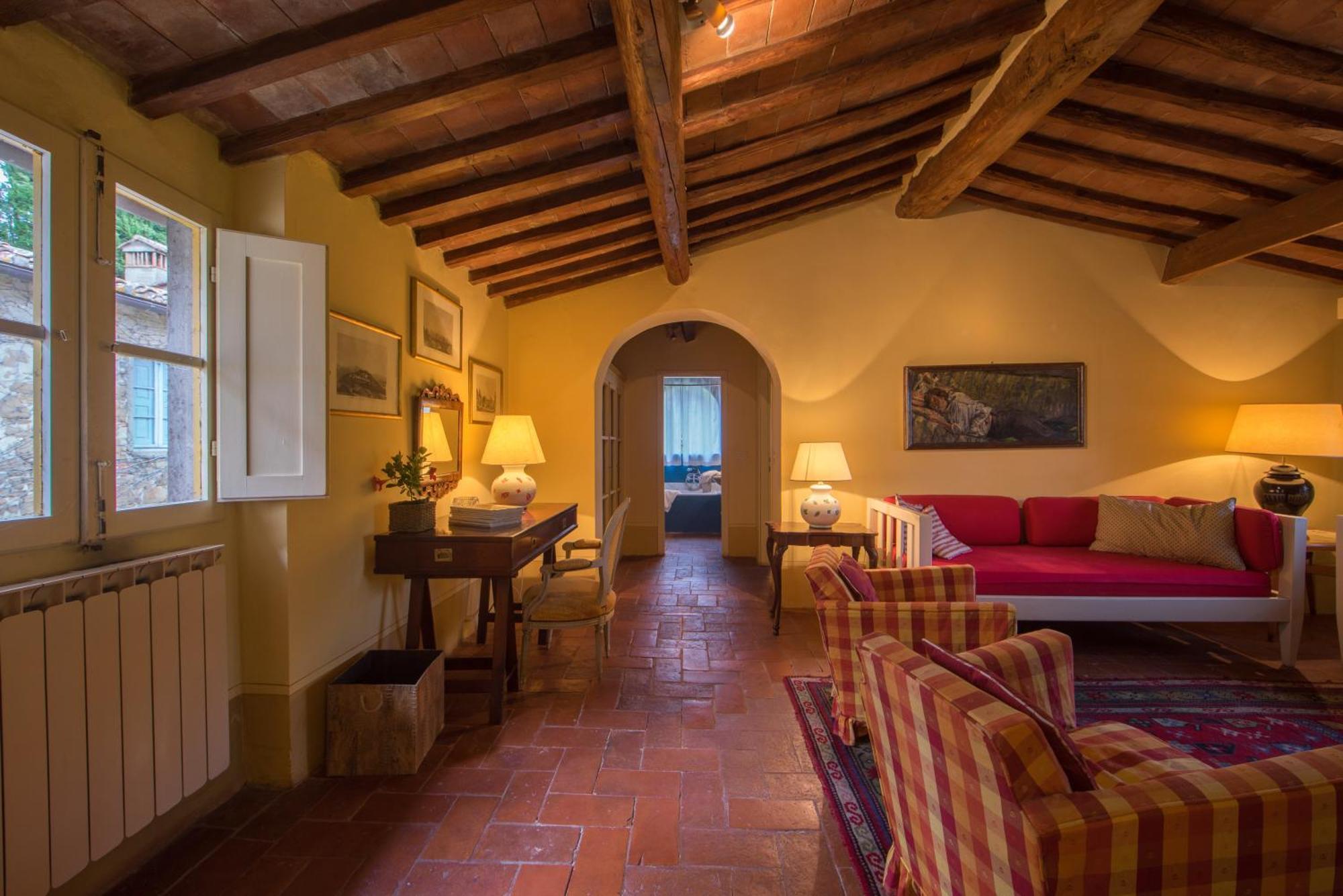 Fattoria Di Mandri Villa Reggello Ruang foto