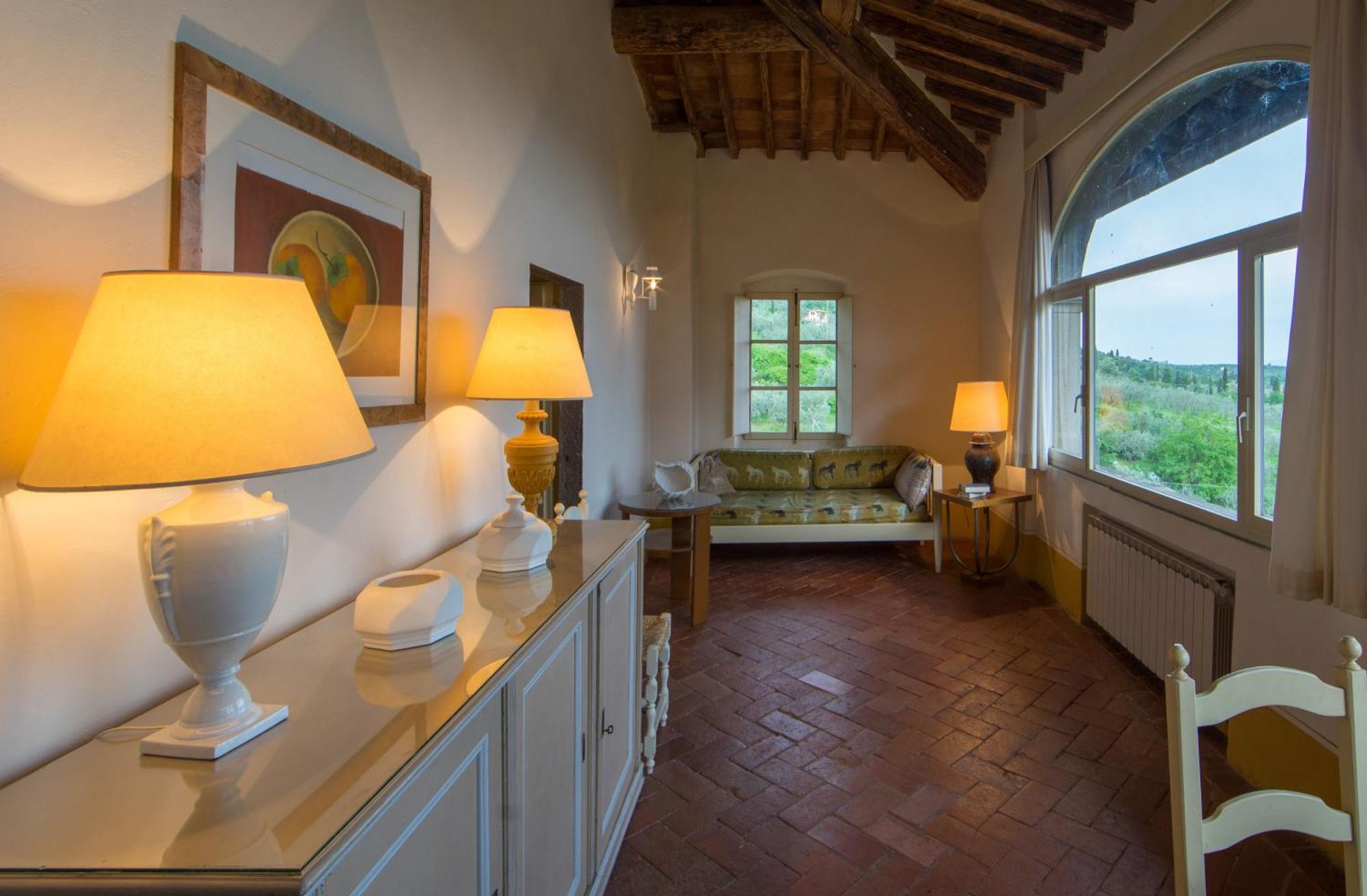 Fattoria Di Mandri Villa Reggello Ruang foto