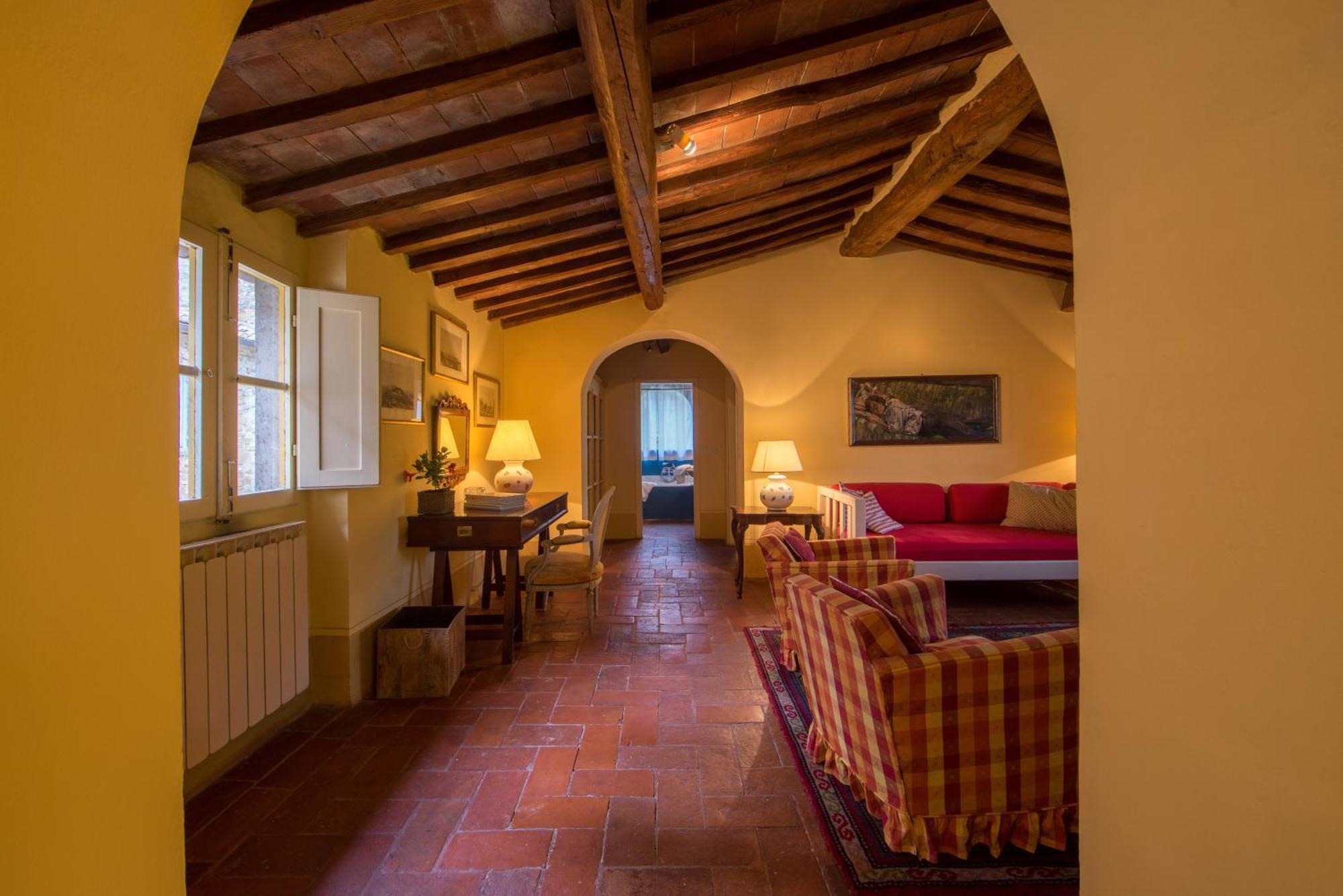 Fattoria Di Mandri Villa Reggello Ruang foto