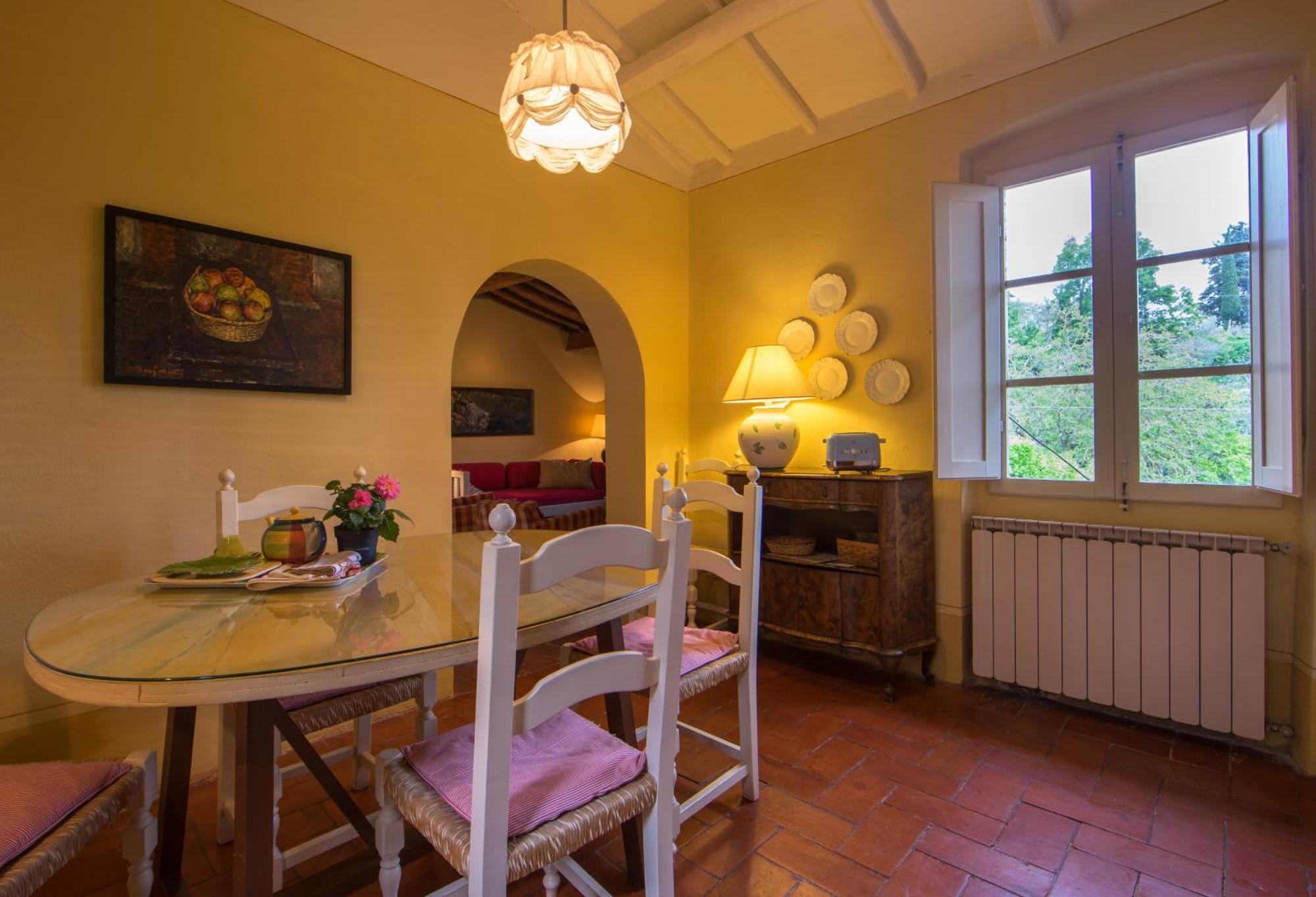 Fattoria Di Mandri Villa Reggello Ruang foto
